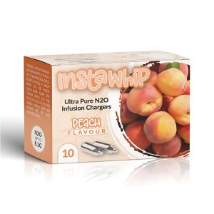 InstaWhip Ultra Pure N2O Infusion Chargers - 10 Pcs 4 InstaWhip Peach Ultra Pure N2O Infusion Chargers 10 Pcs