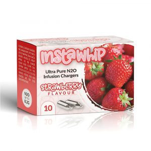 InstaWhip Ultra Pure N2O Infusion Chargers - 10 Pcs 5 InstaWhip Strawberry Ultra Pure N2O Infusion Chargers 10 Pcs