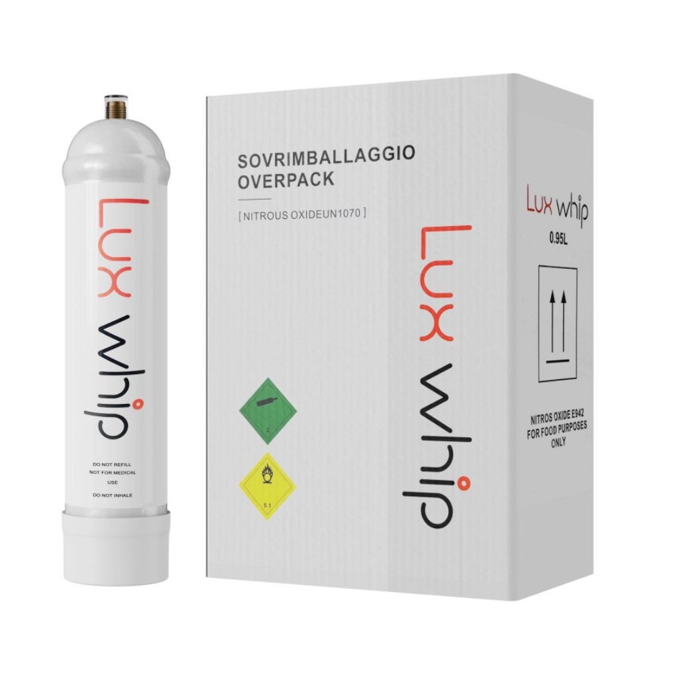 LuxWhip 0.95L Cream Chargers Nang Tanks LuxWhip 0.95L Cream Chargers Nang Tanks