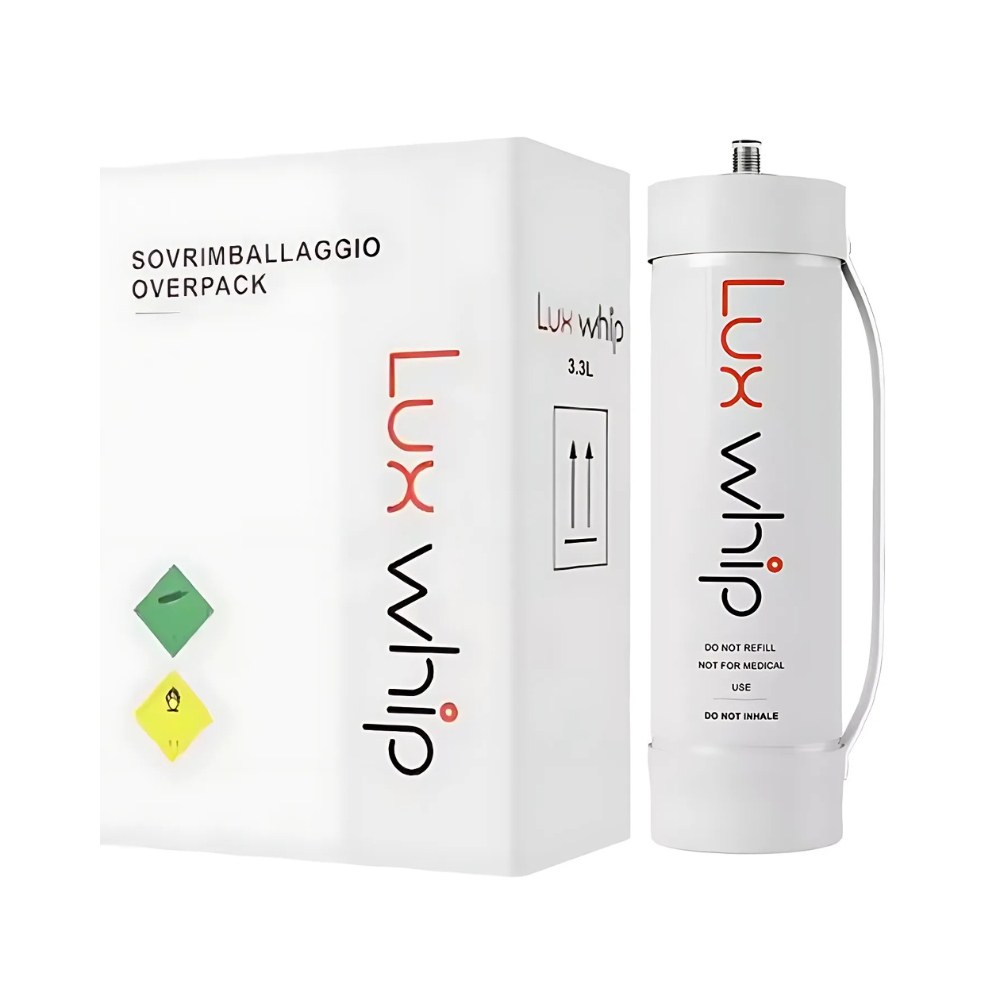 LuxWhip 3.3L Cream Chargers Nang Tanks LuxWhip 3.3L Cream Chargers Nang Tanks 1