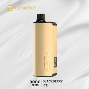ALIBARBAR INGOT 9000 Puffs Blackberry Ice