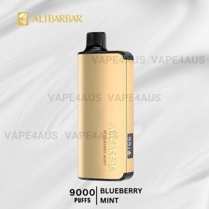ALIBARBAR INGOT 9000 Puffs Blueberry Mint