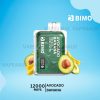 BIMO Crystal 12000 Puffs Avocado Banana 2 BIMO Crystal 12000 Puffs Avocado Banana