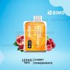 BIMO Crystal 12000 Puffs Cherry Pomegranate 1 BIMO Crystal 12000 Puffs Cherry Pomegranate