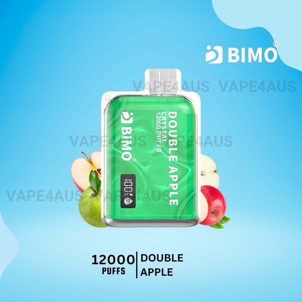 BIMO Crystal 12000 Puffs Double Apple BIMO Crystal 12000 Puffs Double Apple