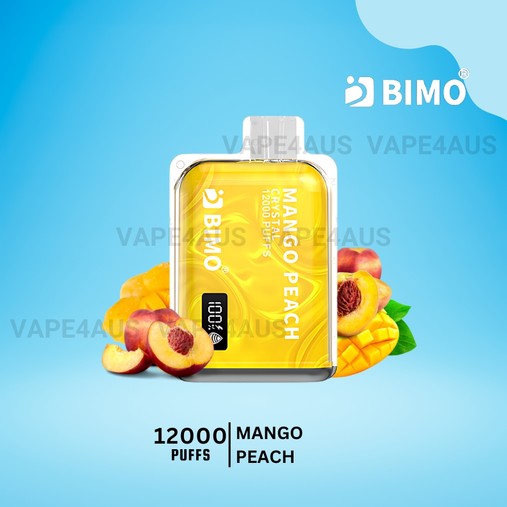 BIMO Crystal 12000 Puffs Mango Peach BIMO Crystal 12000 Puffs Mango Peach