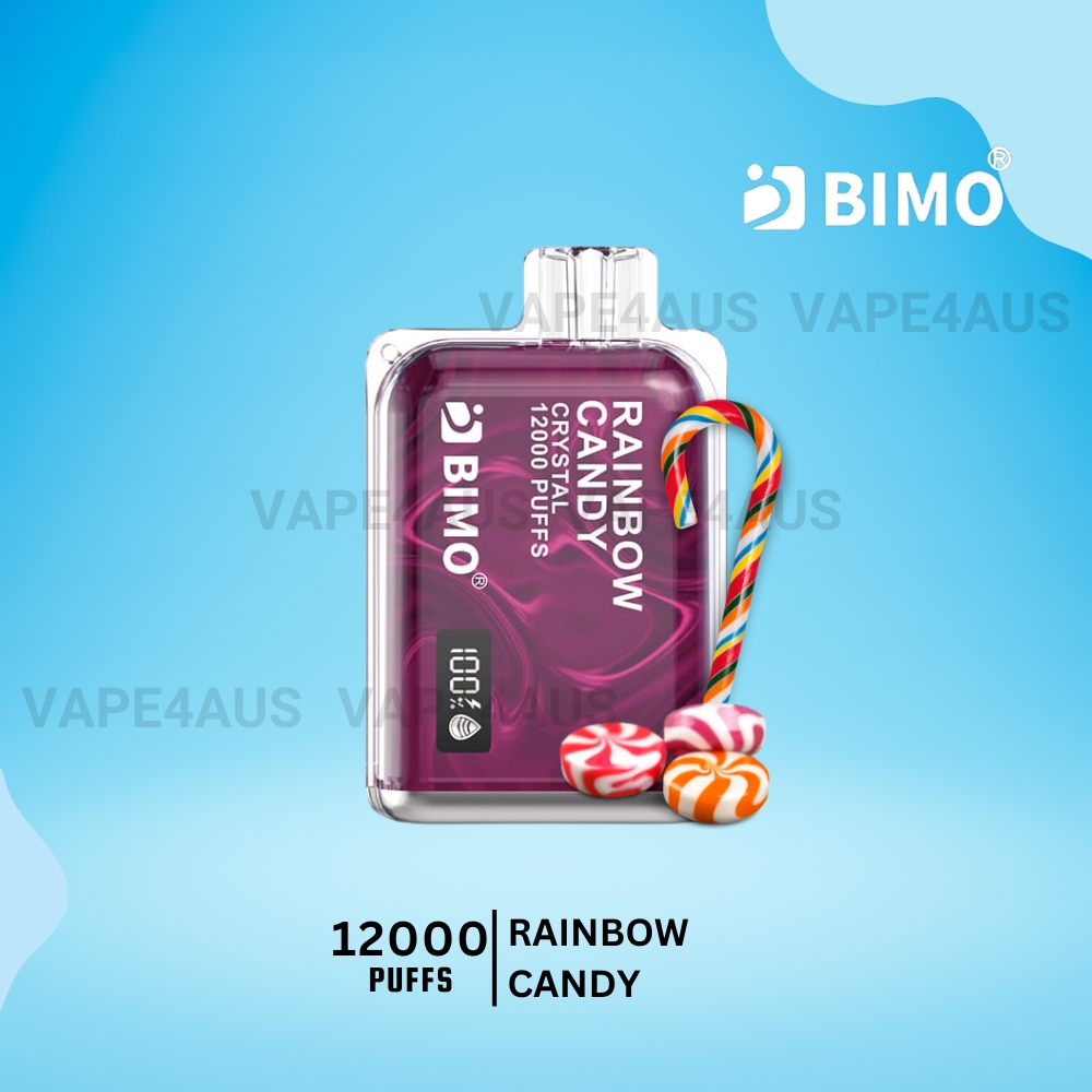 BIMO Crystal 12000 Puffs Rainbow Candy BIMO Crystal 12000 Puffs Rainbow Candy