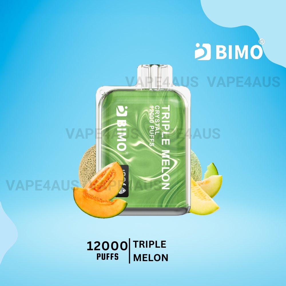 BIMO Crystal 12000 Puffs Triple Melon BIMO Crystal 12000 Puffs Triple Melon
