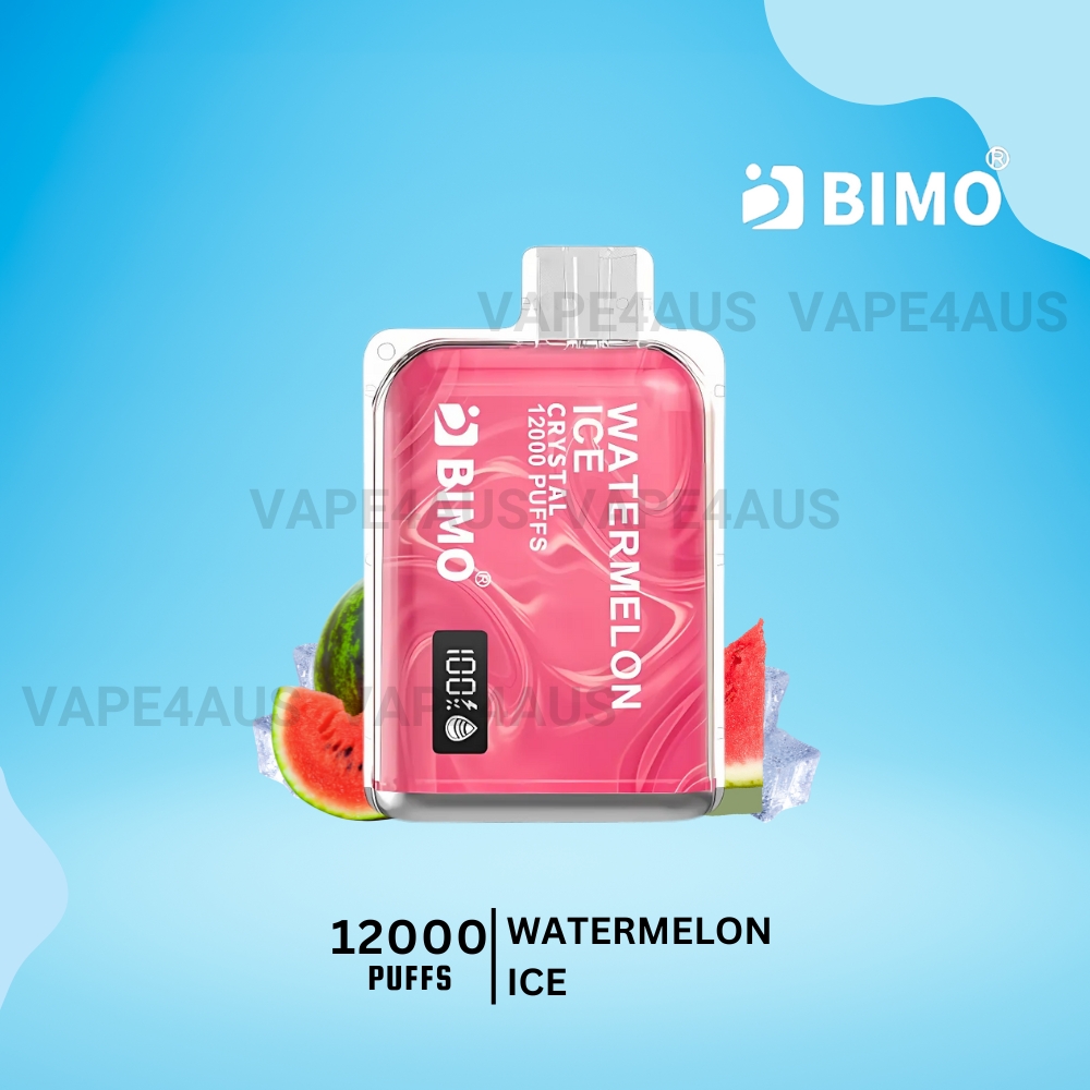 BIMO Crystal 12000 Puffs _Watermelon Ice BIMO Crystal 12000 Puffs Watermelon Ice