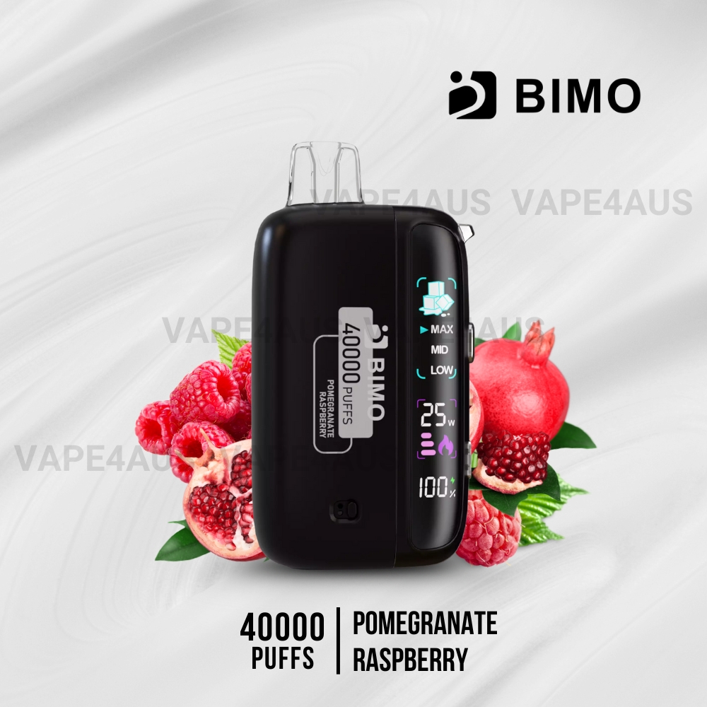 BIMO Felxy 40000 Puffs Pomegranate Raspberry BIMO Felxy 40000 Puffs Pomegranate Raspberry