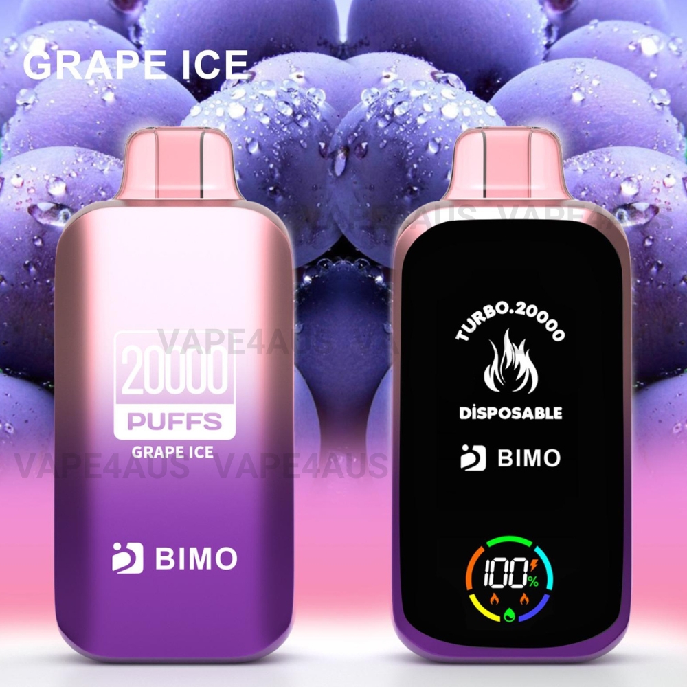 BIMO Turbo 20000 Puffs Grape Ice BIMO Turbo 20000 Puffs Grape Ice