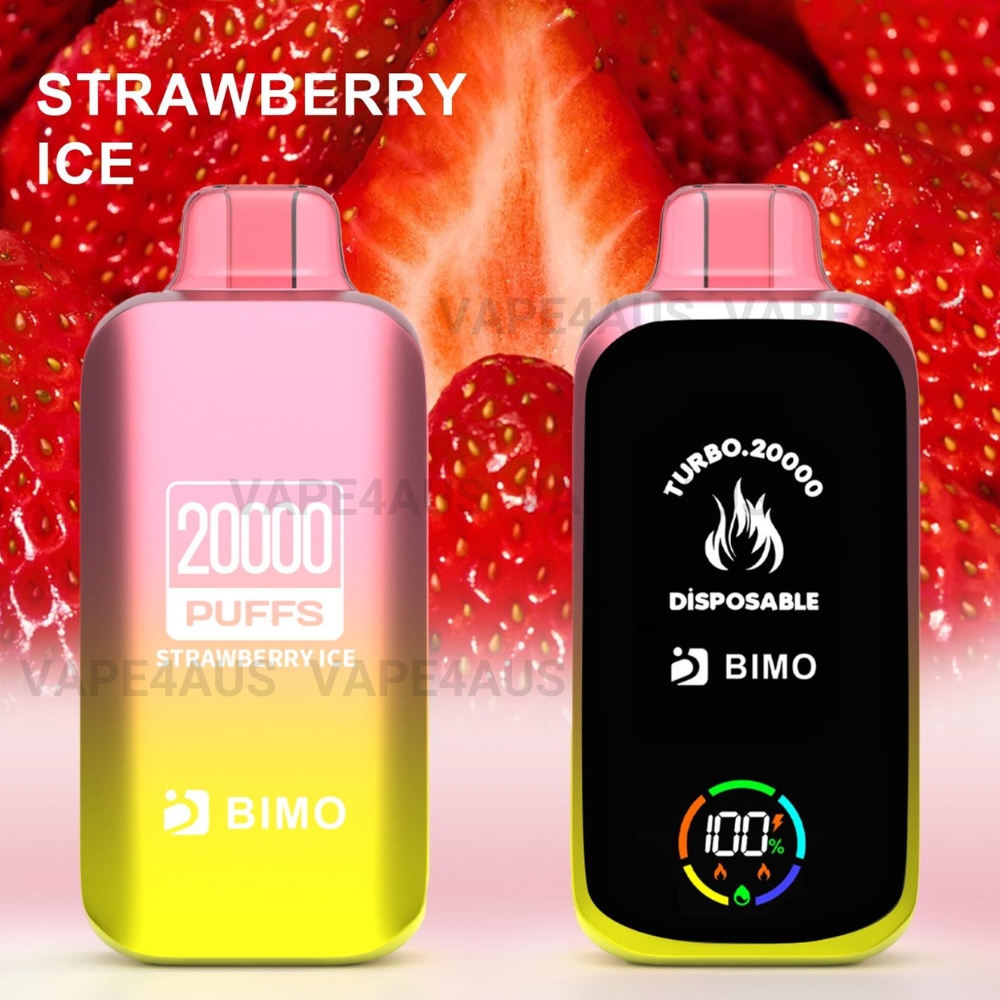 BIMO Turbo 20000 Puffs Strawberry Ice BIMO Turbo 20000 Puffs Strawberry Ice