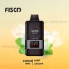 FISCO Mix Bar 12000 Puffs Mint Shisha 2 FISCO Mix Bar 12000 Puffs Mint Shisha