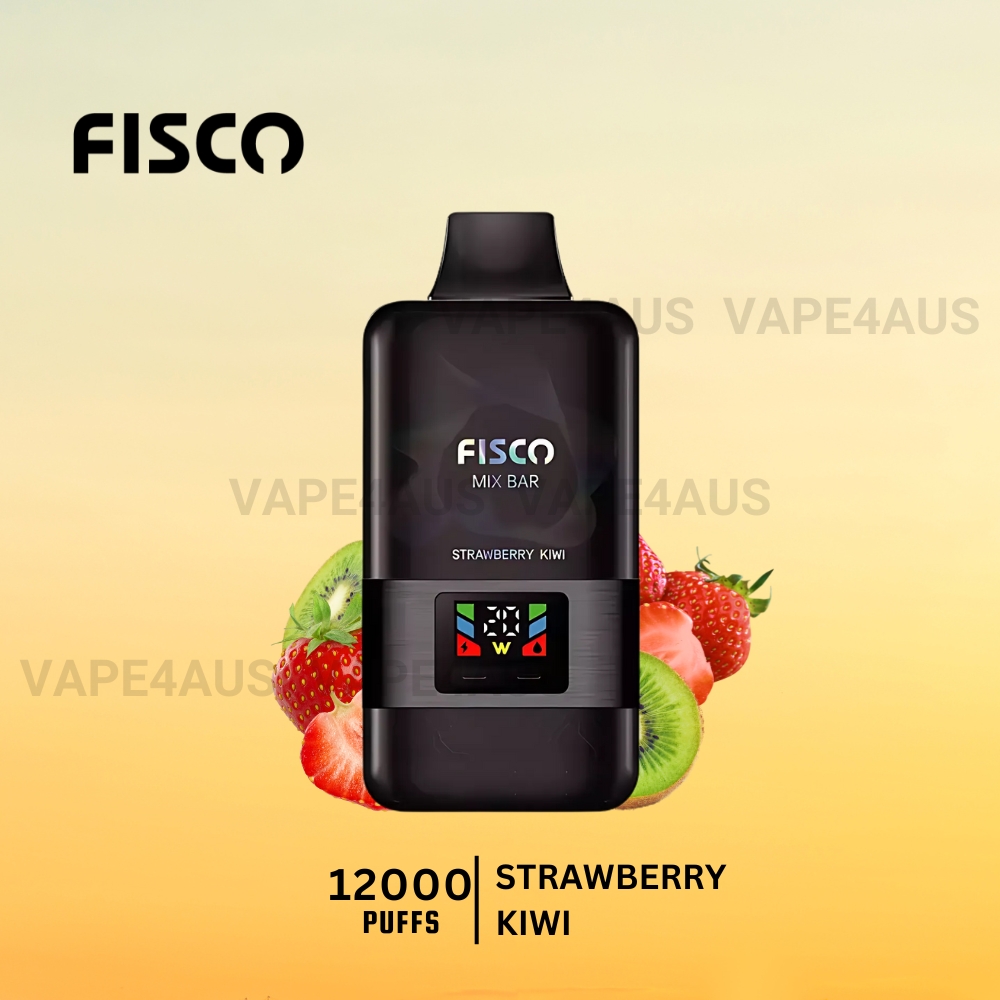 FISCO Mix Bar 12000 Puffs Strawberry Kiwi FISCO Mix Bar 12000 Puffs Strawberry Kiwi