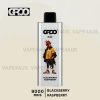 GROO Slim 9000 Puffs Blackberry Raspberry 2 GROO Slim 9000 Puffs Blackberry Raspberry