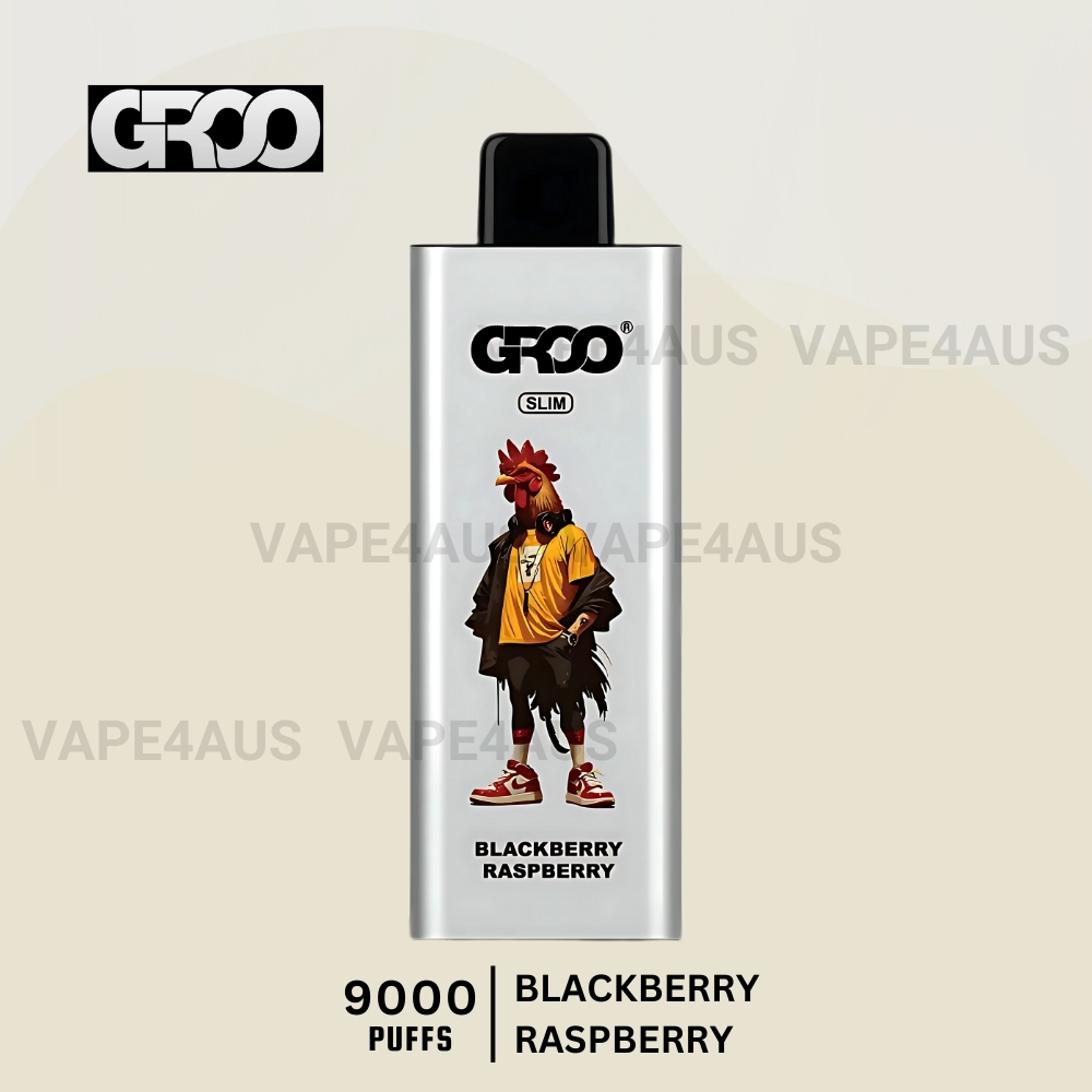 GROO Slim 9000 Puffs Blackberry Raspberry GROO Slim 9000 Puffs Blackberry Raspberry
