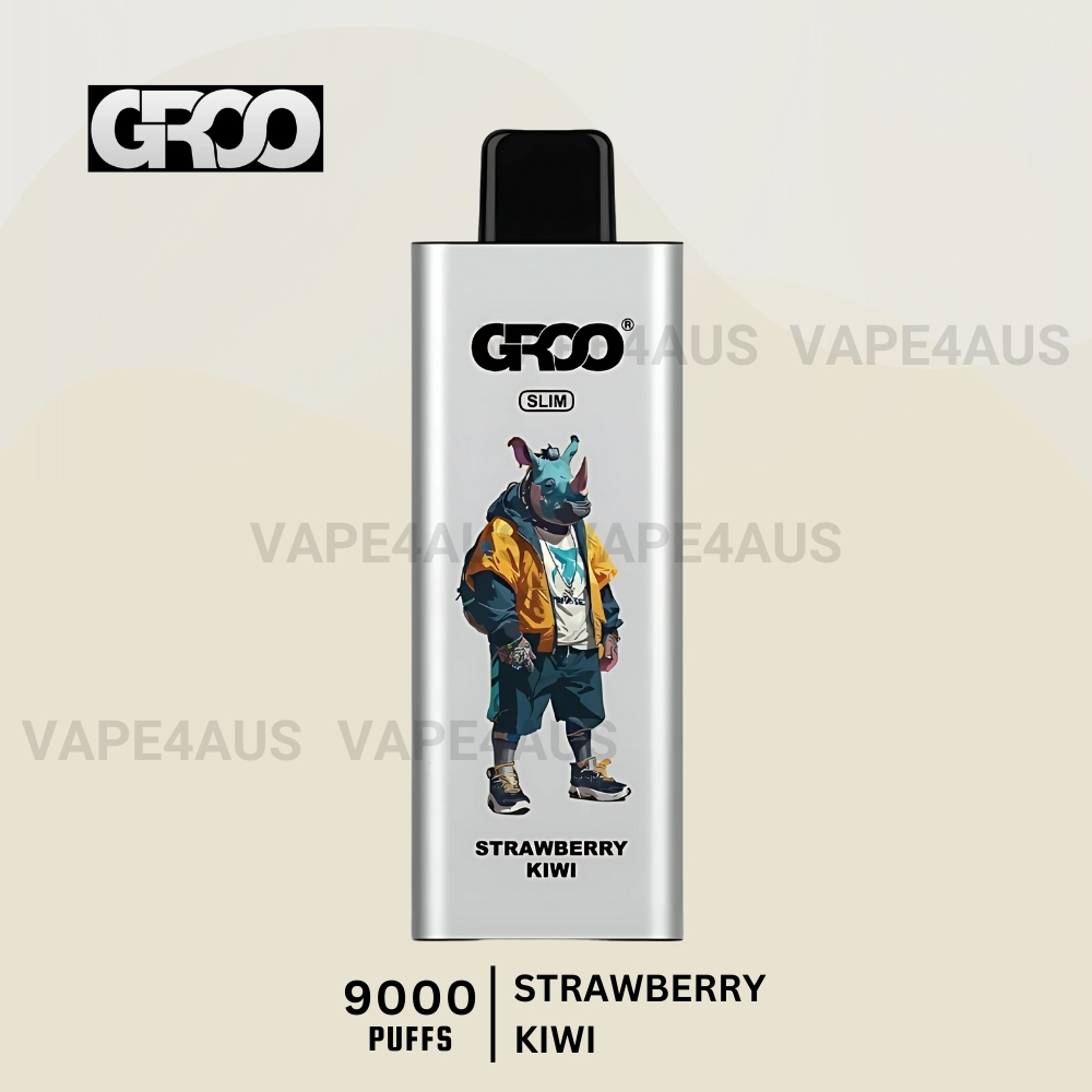GROO Slim 9000 Puffs Strawberry Kiwi GROO Slim 9000 Puffs Strawberry Kiwi