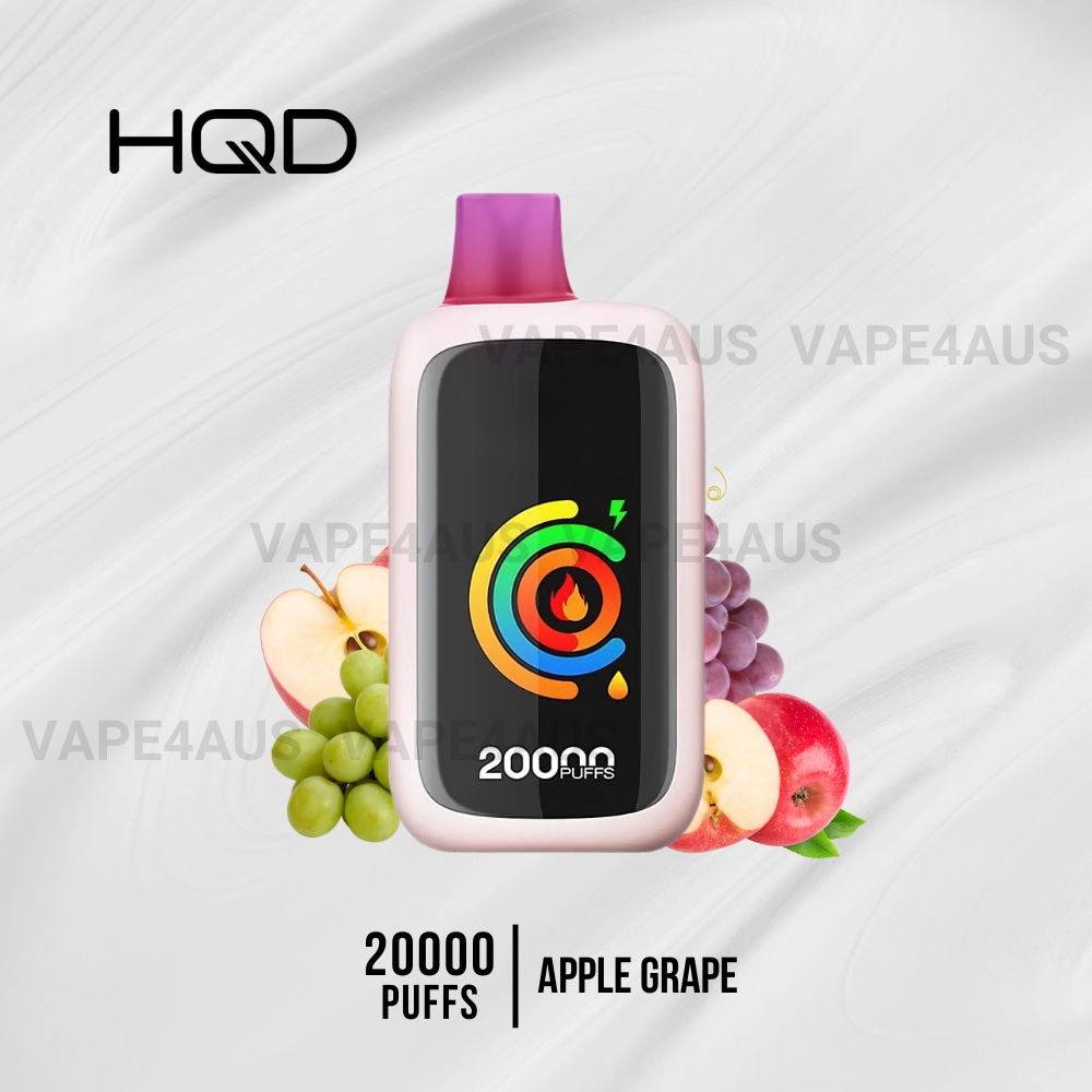 HQD Cuvie Slick 20000 Puffs Apple Grape HQD Cuvie Slick 20000 Puffs Apple Grape