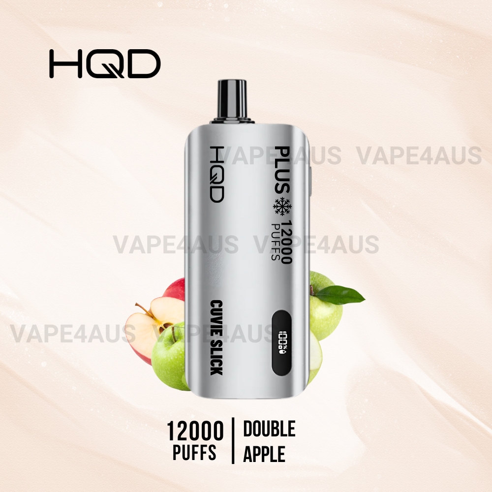 HQD Cuvie Slick Plus 12000 Puffs Double Apple HQD Cuvie Slick Plus 12000 Puffs Double Apple