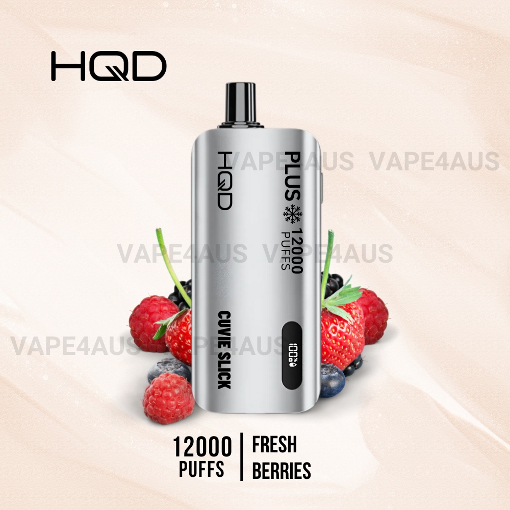 HQD Cuvie Slick Plus 12000 Puffs Fresh Berries HQD Cuvie Slick Plus 12000 Puffs Fresh Berries