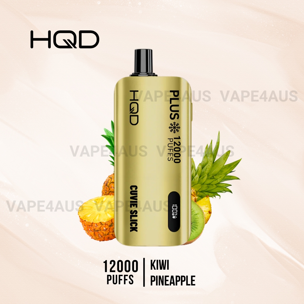 HQD Cuvie Slick Plus 12000 Puffs Kiwi Pineapple HQD Cuvie Slick Plus 12000 Puffs Kiwi Pineapple