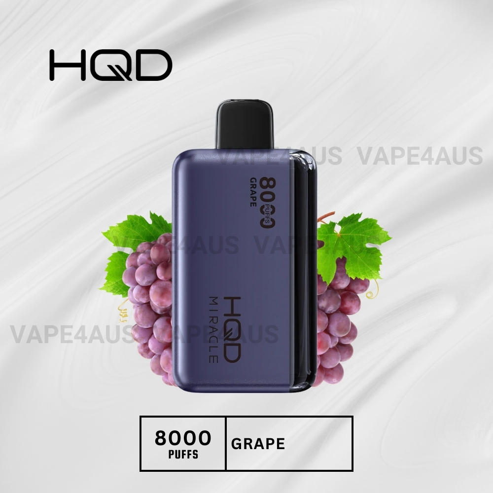 HQD Miracle 8000 Puffs Grape HQD Miracle 8000 Puffs Grape