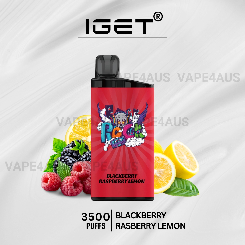 IGET Bar 3500 Puffs Blackberry Raspberry Lemon IGET Bar 3500 Puffs Blackberry Raspberry Lemon