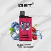 IGET Bar 3500 Puffs Cherry Blueberry 1 IGET Bar 3500 Puffs Cherry Blueberry