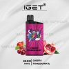 IGET Bar 3500 Puffs Cherry Pomegranate 1 IGET Bar 3500 Puffs Cherry Pomegranate