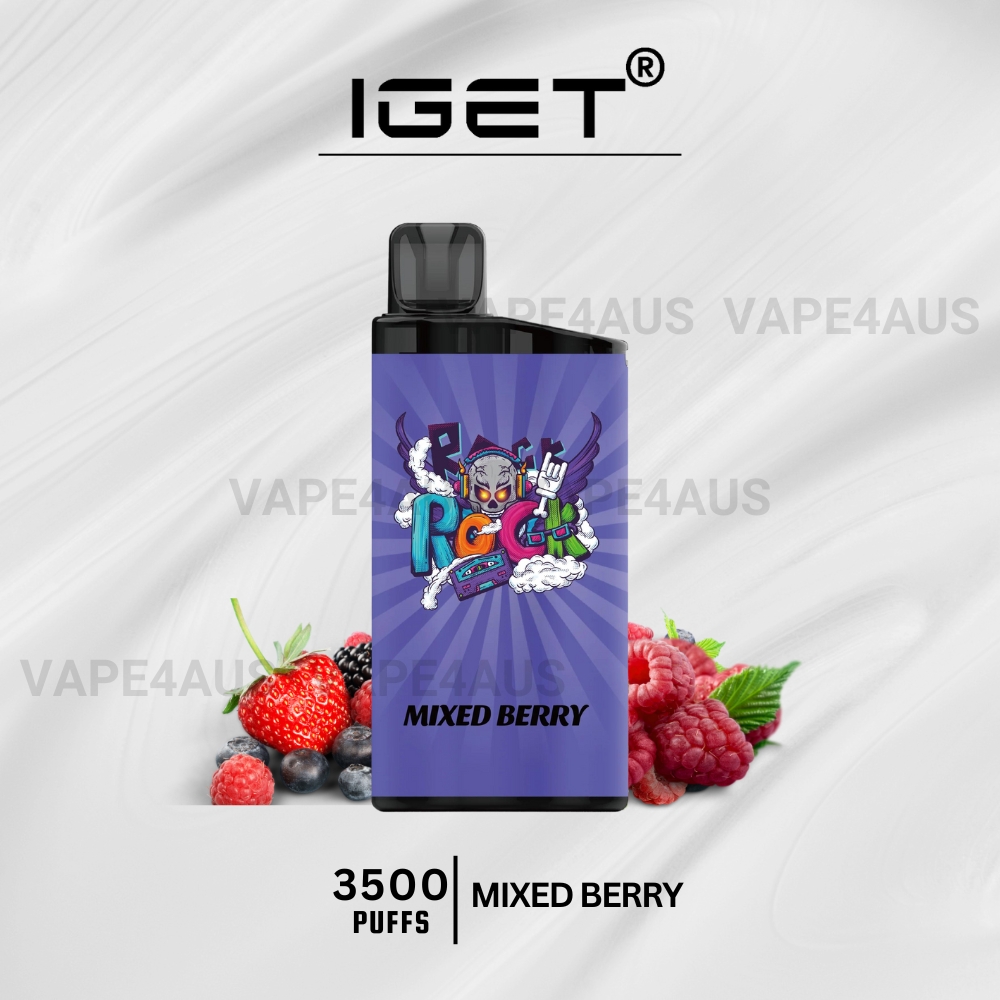IGET Bar 3500 Puffs Mixed Berry IGET Bar 3500 Puffs Mixed Berry