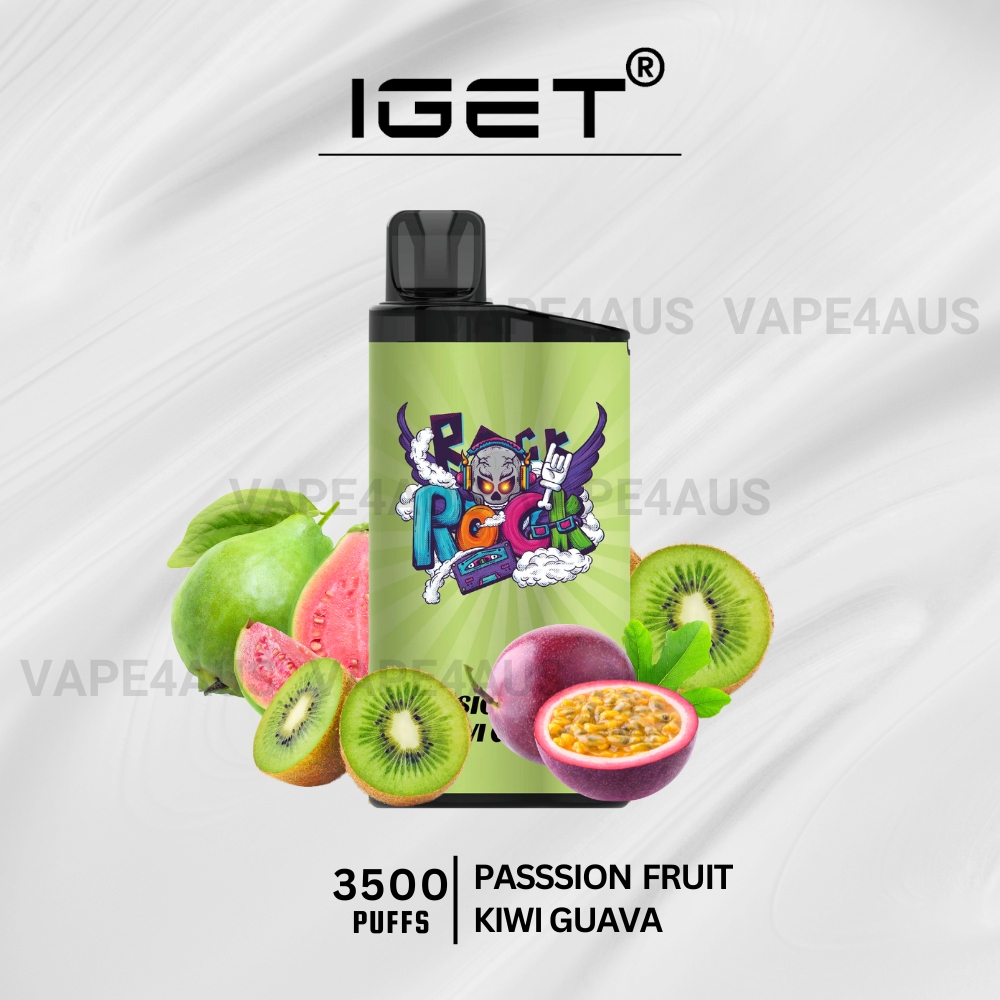 IGET Bar 3500 Puffs Passion Fruit Kiwi Guava IGET Bar 3500 Puffs Passion Fruit Kiwi Guava