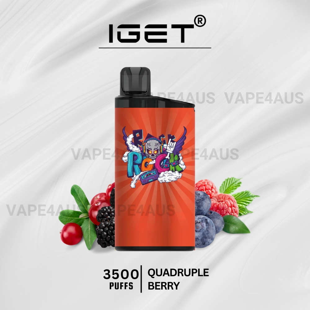 IGET Bar 3500 Puffs Quadruple Berry IGET Bar 3500 Puffs Quadruple Berry