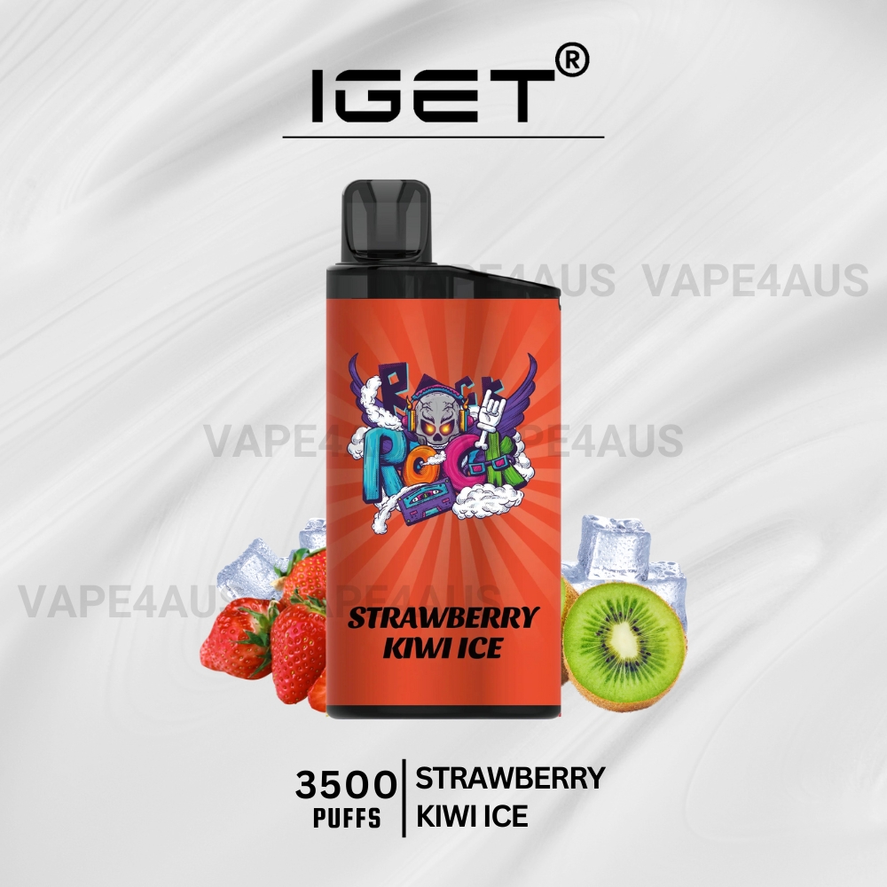 IGET Bar 3500 Puffs Strawberry Kiwi Ice IGET Bar 3500 Puffs Strawberry Kiwi Ice