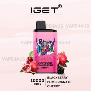 IGET Bar Pro 10000 Puffs Blackberry Pomegranate Cherry