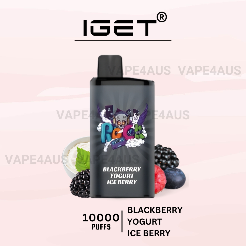 IGET Bar Pro 10000 Puffs Blackberry Yogurt Ice Berry IGET Bar Pro 10000 Puffs Blackberry Yogurt Ice Berry