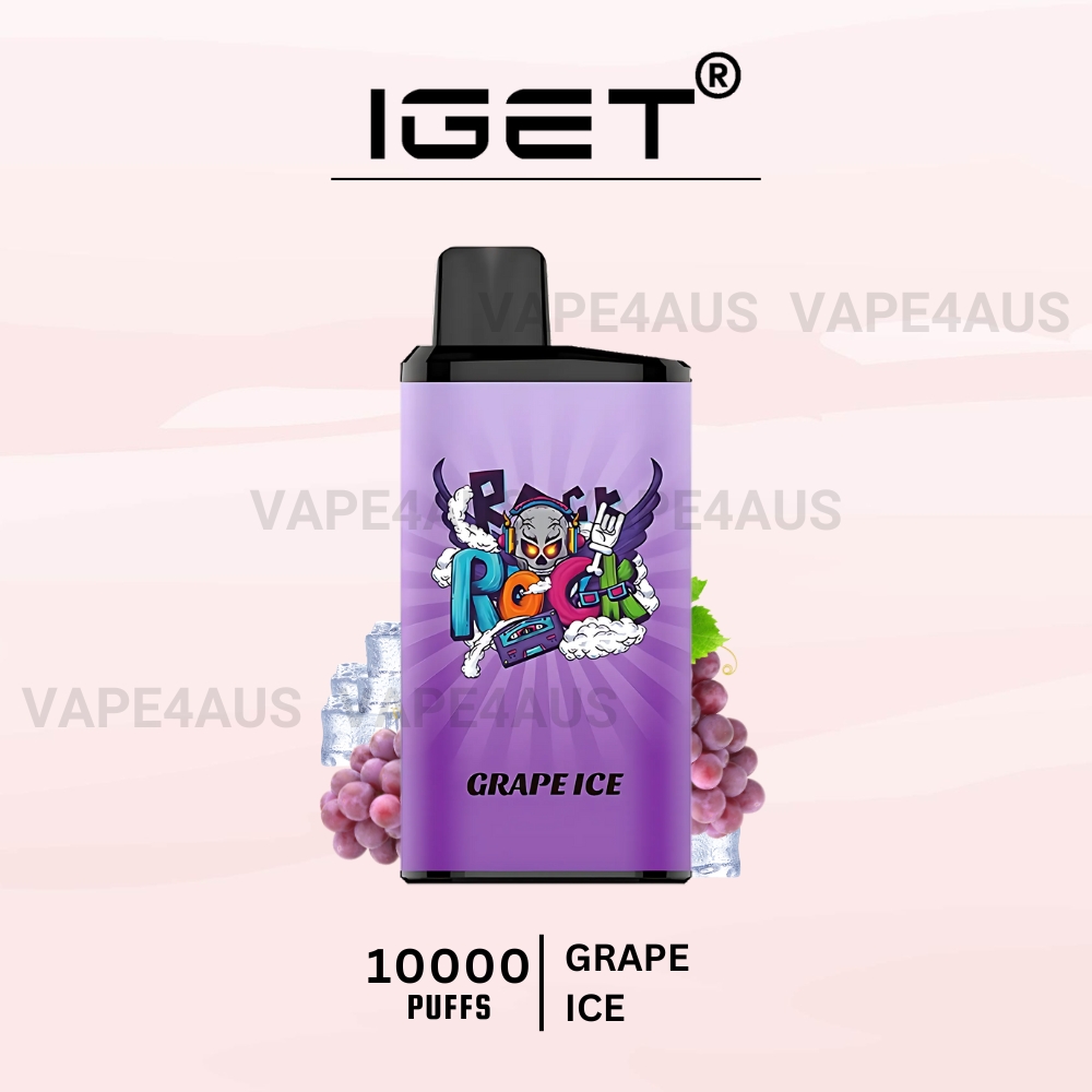 IGET Bar Pro 10000 Puffs Grape Ice IGET Bar Pro 10000 Puffs Grape Ice