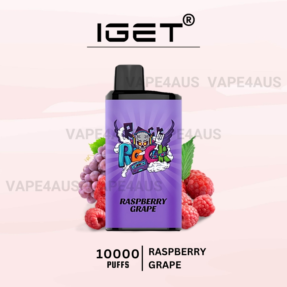 IGET Bar Pro 10000 Puffs Raspberry Grape IGET Bar Pro 10000 Puffs Raspberry Grape