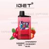 IGET Bar Pro 10000 Puffs Strawberry Cranberry Bliss