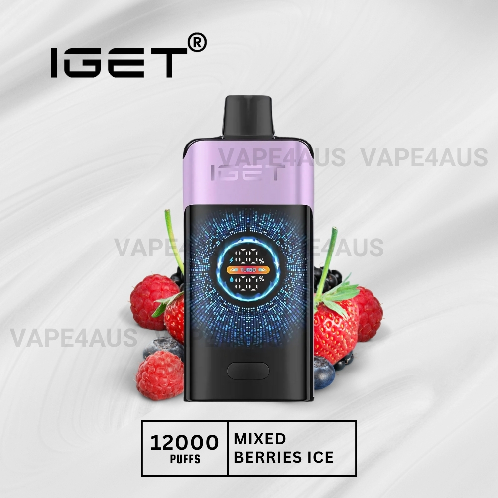 Iget One 12000 Puffs Berries Ice IGET One 12000 Puffs Berries Ice