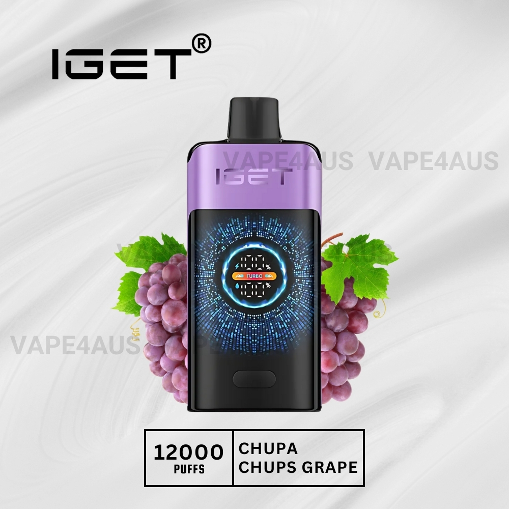 Iget One 12000 Puffs Chuppa Chupps Grape IGET One 12000 Puffs Chuppa Chupps Grape