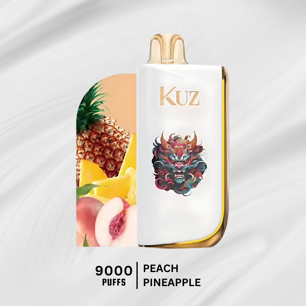 KUZ Lux 9000 Puffs Peach Pineapple KUZ Lux 9000 Puffs Peach Pineapple