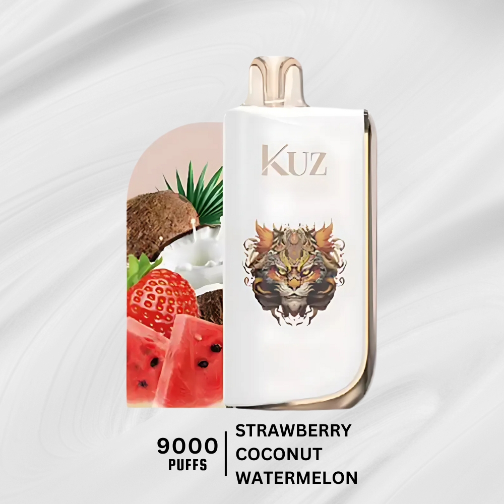 KUZ Lux 9000 Puffs Strawberry Coconut Watermelon KUZ Lux 9000 Puffs Strawberry Coconut Watermelon