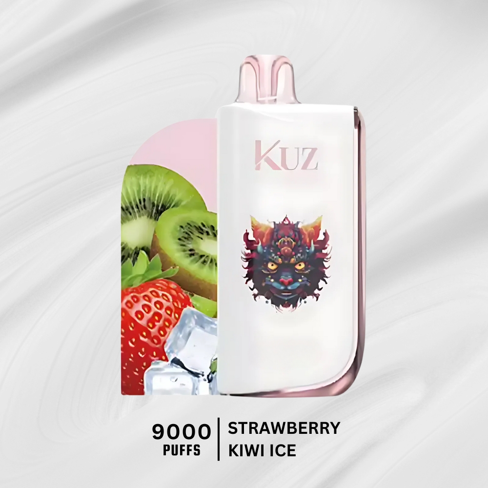 KUZ Lux 9000 Puffs Strawberry Kiwi Ice KUZ Lux 9000 Puffs Strawberry Kiwi Ice