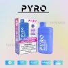 PYRO Vape 6000 Puffs 5% Ice Blueberry 2 PYRO Vape 6000 Puffs 5% Cherry Raspberry Strawberry