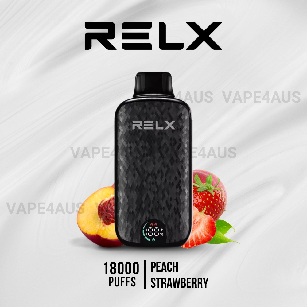 RELX Sparta 18000 Puffs Peach Strawberry RELX Sparta 18000 Puffs Peach Strawberry