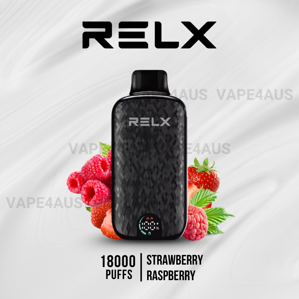 RELX Sparta 18000 Puffs Strawberry Raspberry RELX Sparta 18000 Puffs Strawberry Raspberry