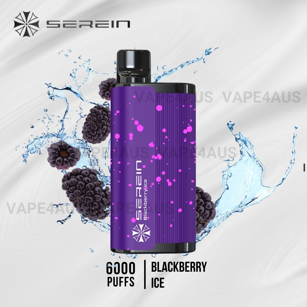 SEREIN Hunter 6000 Puffs Blackberry Ice SEREIN Hunter 6000 Puffs Blackberry Ice