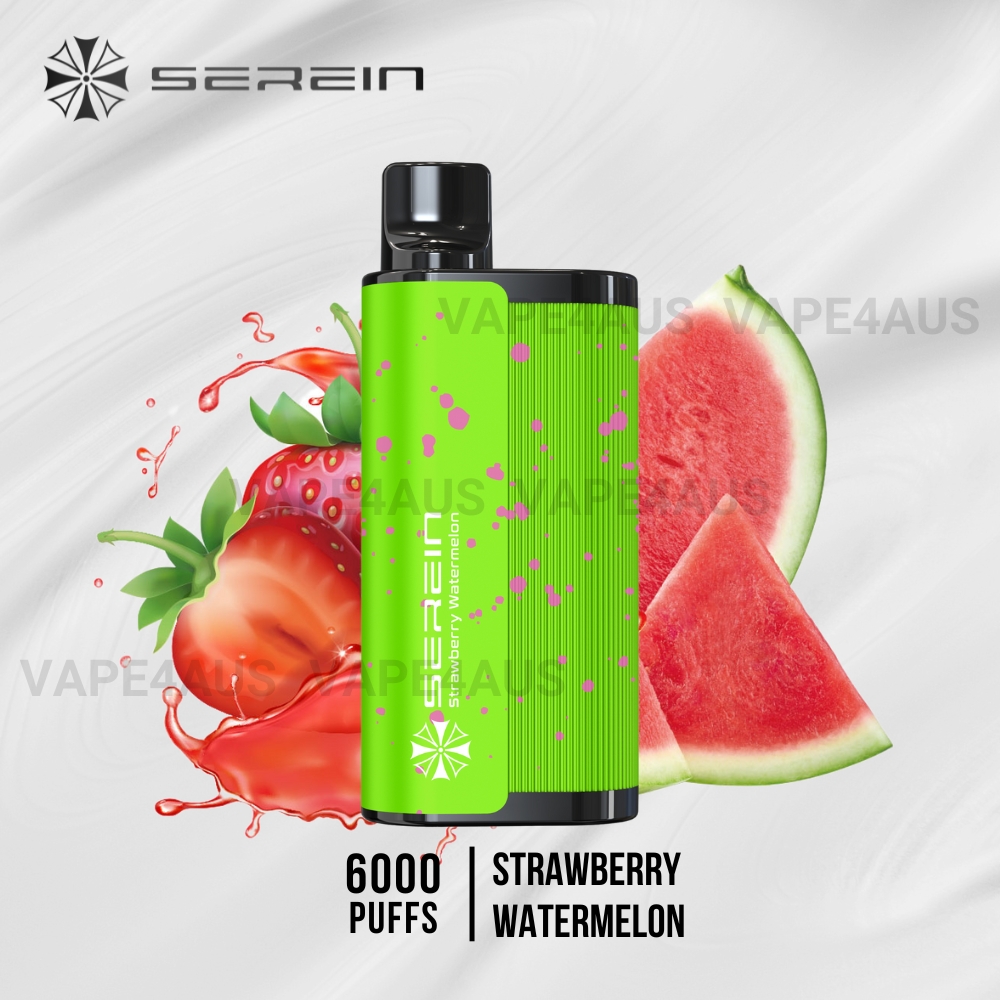 SEREIN Hunter 6000 Puffs Strawberry Watermelon SEREIN Hunter 6000 Puffs Strawberry Watermelon