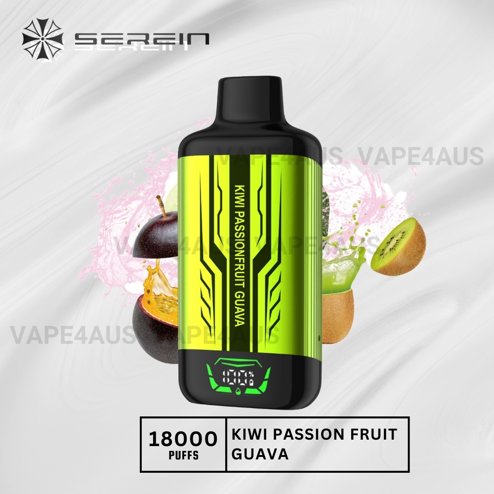 SEREIN MechPro 18000 Puffs Kiwi Passion Fruit Guava SEREIN MechPro 18000 Puffs Kiwi Passion Fruit Guava