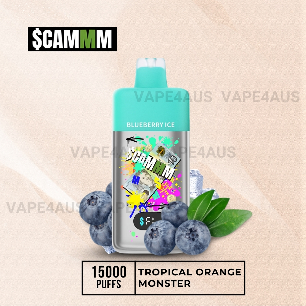 $CAMM AS 15000 Puffs Blueberry Ice $CAMM AS 15000 Puffs Blueberry Ice